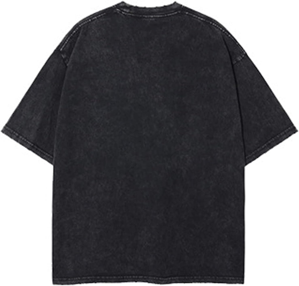 Aelfric Eden Men’s Vintage Japanese Graphic Printed Shirt Unisex Oversized Cool Tee