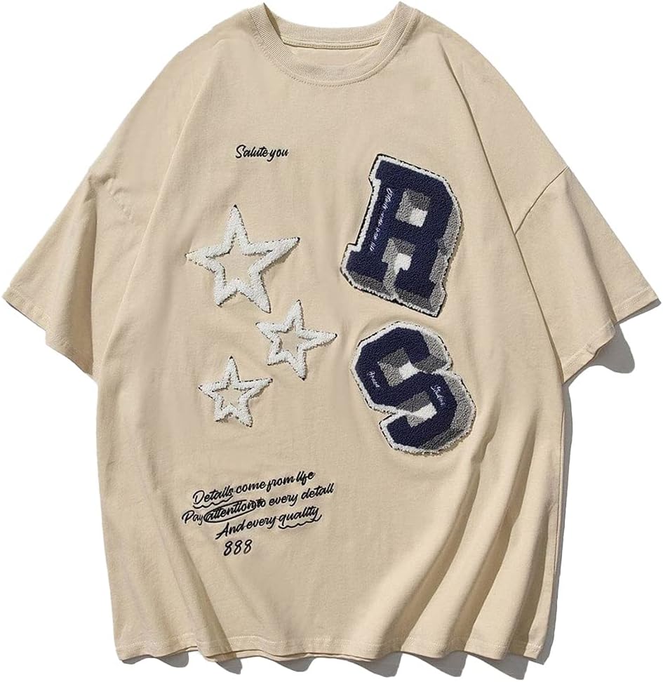Aelfric Eden Vintage 90S Graphic Tees Summer Short Sleeve Printed Cotton T Shirts Casual Harajuku Tops