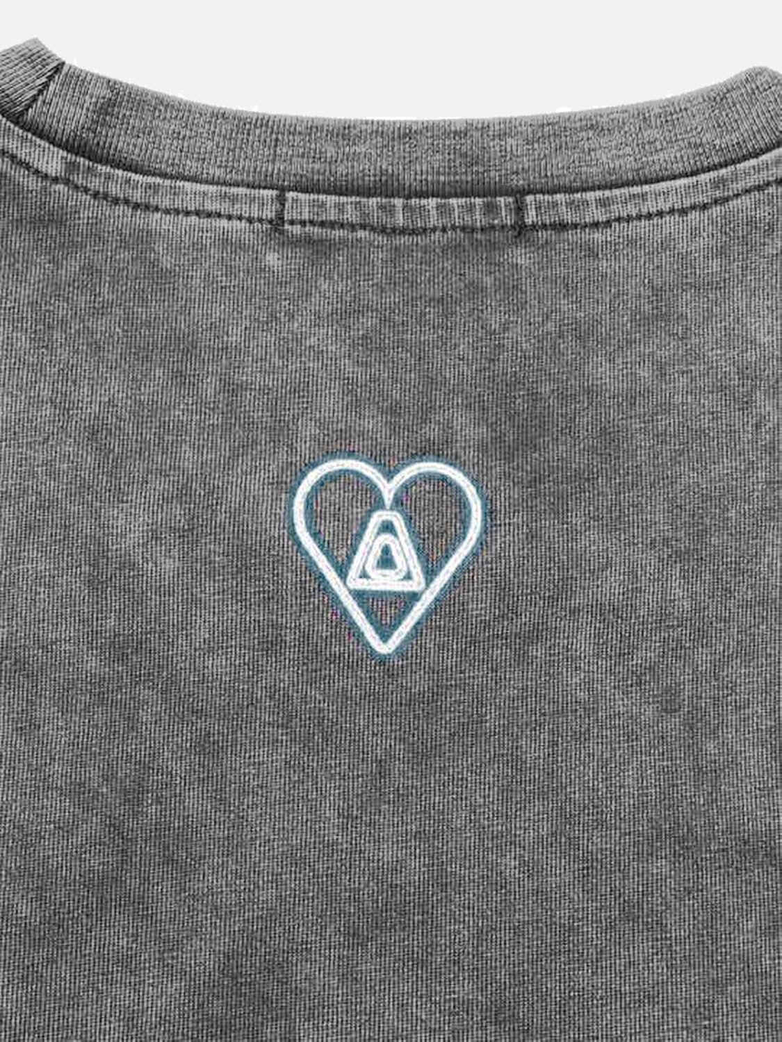 Aelfric Eden Washed Lightning Graphic Tees Y2k Oversized T-Shirts Vintage Unisex Streetwear Cotton Shirt Casual Summer Tops