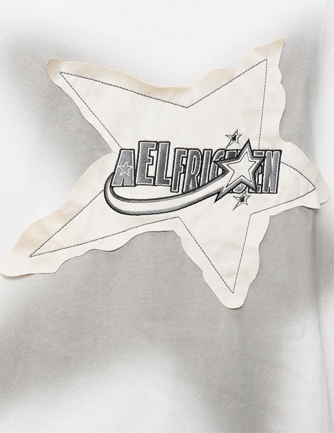 Aelfric Eden Oversized Graphic Tees Unisex Graffiti Print Shirts Inkjet Tee Top
